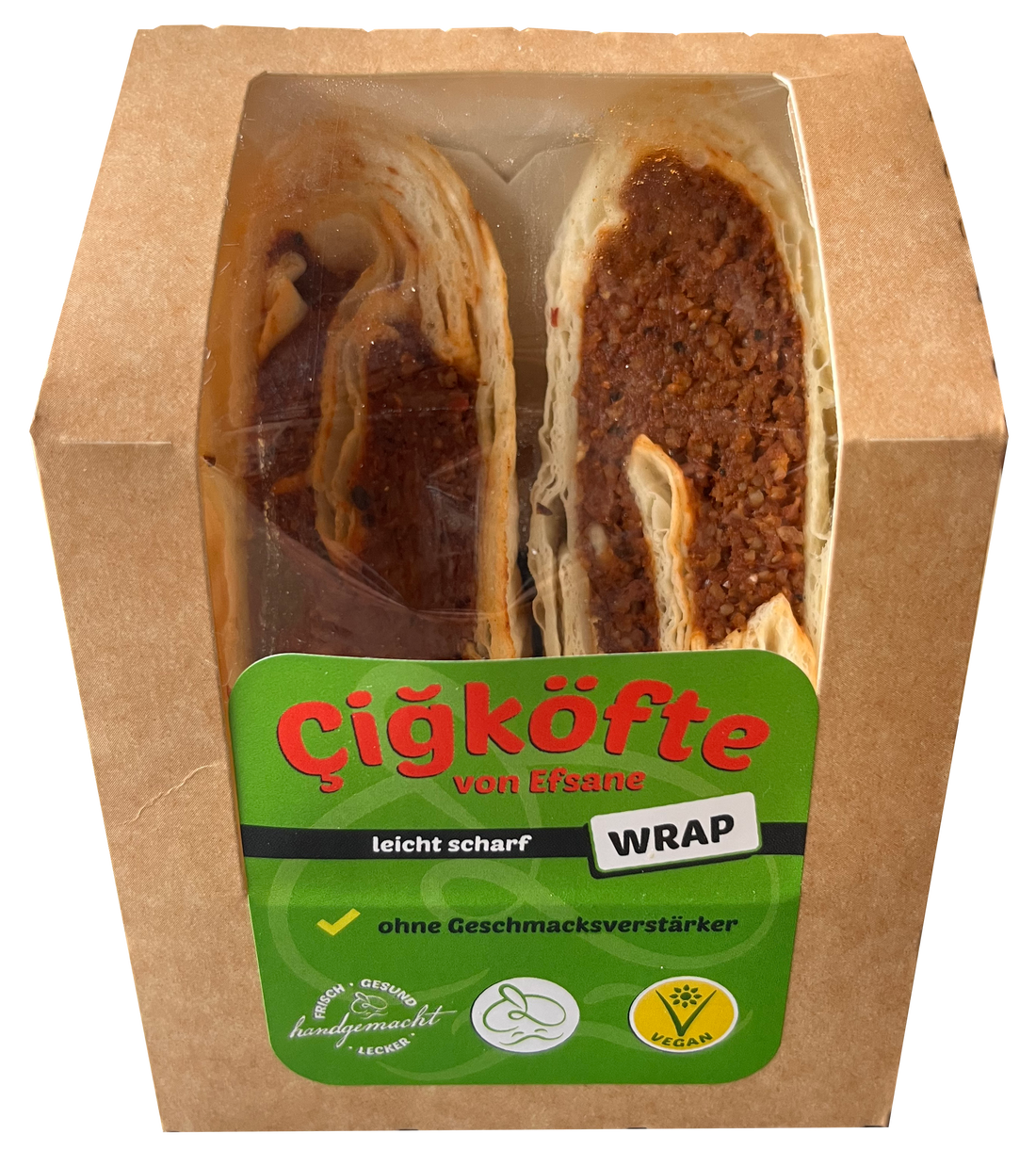 Cigköfte Wrap 250g – verzehrfertig, vegan